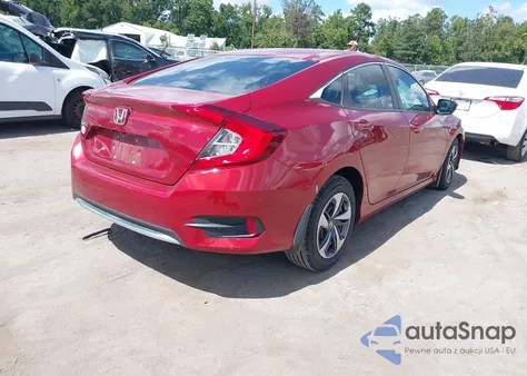 2020 Honda Civic Lx z USA, uszkodzony, nr VIN 19XFC2F63LE009943